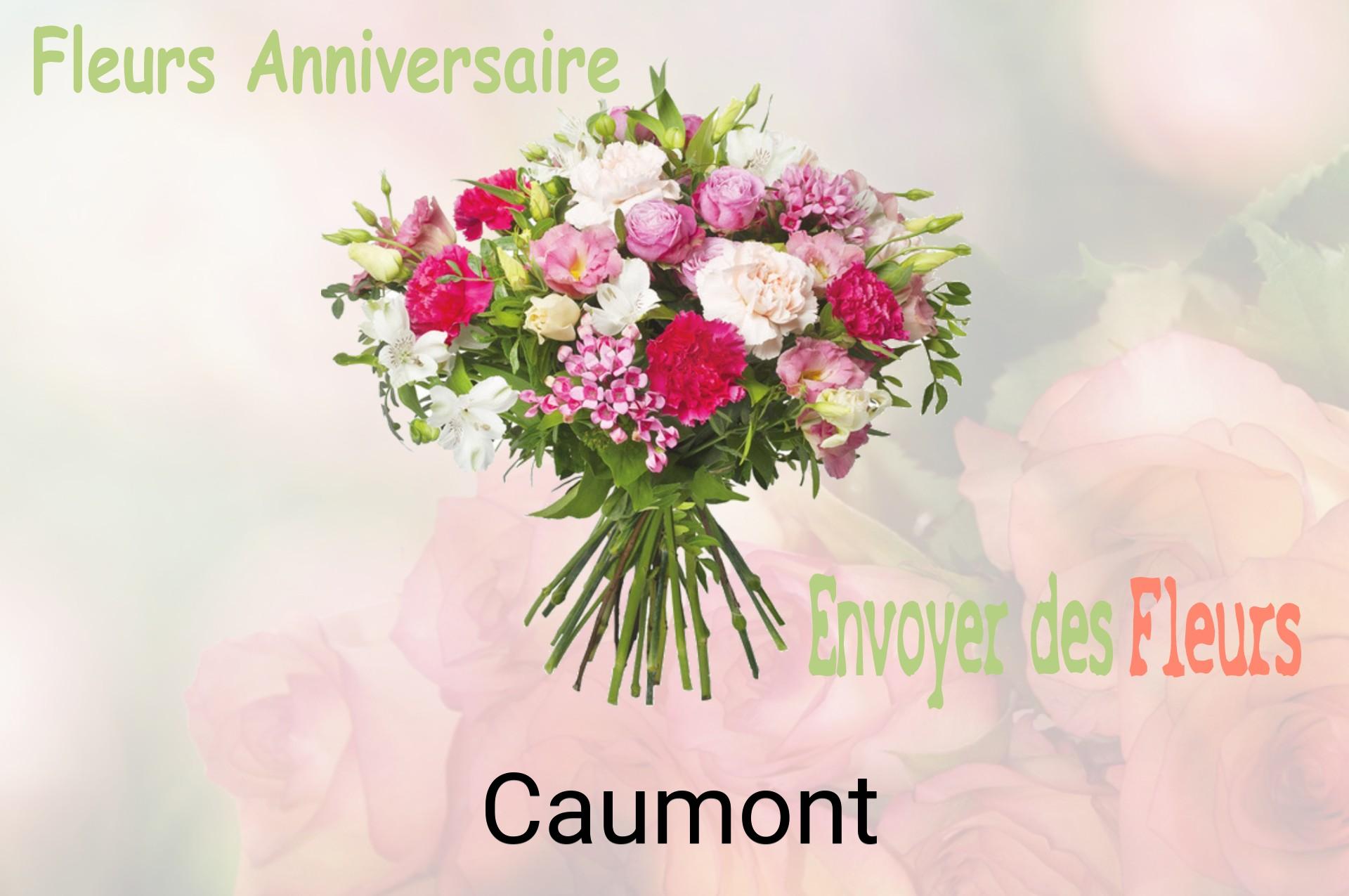 Bouquet de fleurs d’anniversaire livré à Caumont